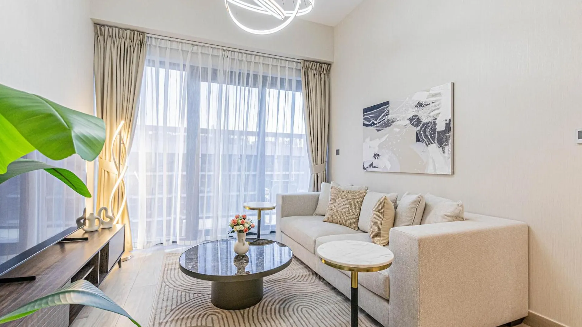 Luxurious 1Br Living In Azizi Riviera 39 Lägenhet Dubai Förenade Arabemiraten